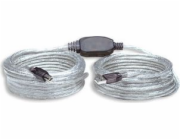 Manhattan USB-A to USB-B Cable, 11m, Male to Male, Active, 480 Mbps (USB 2.0)