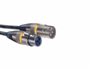 Stagg SMC3 YW, mikrofonní kabel XLR/XLR, 3m, žluté kroužky