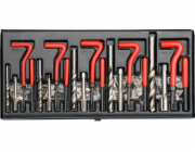 Sada na opravu závitů Yato M5 - M12 131 ks. (YT-1763)