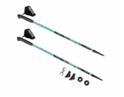 Spokey MEADOW II Hole Nordic Walking 2-dílné, systém Antishock, modro-černé