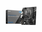 MSI MB Sc LGA1700 PRO H610M-G DDR4, Intel H610, 2xDDR4, 1...