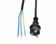 Solight flexo kabel, 10m, 3 x 1.5mm2, gumová H07RN-F3, černá