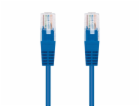 C-TECH Kabel patchcord Cat5e, UTP, modrý, 2m
