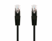 C-TECH Kabel patchcord Cat5e, UTP, černý, 0,5m