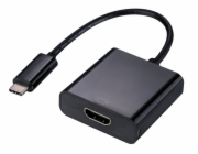 C-TECH Adaptér Type-C na HDMI, M/F, 15cm