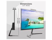 CHiQ MT 24F650 24", FHD, 75 Hz, Frameless, černý