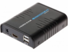 Systém přenosu signálu AV signál HDMI+USB-EX-100/RX signá...