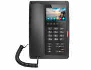 Fanvil H5W hotelový WiFi SIP telefon, 2SIP, 3,5" bar. displ., 6 progr. tl., USB, PoE