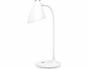 Platinet PDL6730 stolní LED lampa 5W stmívatelná, integrovaná baterie 2400mAh, bílá