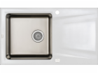 Deante umyvadlo. Prime Alabaster Granito-Stal 860x500x220...