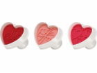 Tescoma Vykrajovátka s razítkem DELCIA, 3 ks, srdíčka Tes...
