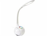 PLATINET DESK LAMP 7W + NIGHT LIGHT WHITE