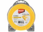 Makita struna nylonová Pro 3,0mm, 15m, žlutá, kulatá