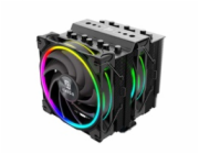 Akasa AK-CC4026HP01 AKASA chladič CPU SOHO H7 Dual Tower RGB, 2x 120mm, LGA1700, AM5