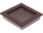 Rošt do krbu HEART, barva mědi, 170 x 170 mm