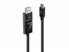 Kabel adaptéru Lindy - USB -C (M) pro displayport (W)