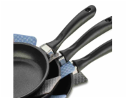 Ochranné podložky na pánve Amparo plsť zelená 3 ks KL-12328