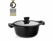 Kastrol s nepřilnavým povrchem a poklicí STELLA NOVA 24 cm KL-12219