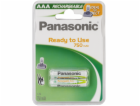 1x2 Panasonic aku NiMH Micro AAA 750 mAh Ready to Use DECT