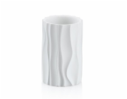 Hrnek Merida polyresin bílý 10,5 cm  7,0 cm KL-23761