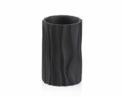 Hrnek Merida polyresin černý 10,5 cm  7,0 cm KL-23765