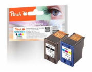 Peach Multi Pack - 2 -balíček - s vysokou kapacitou - Černá, barva (azurová, purpurová, žlutá)