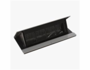 Legrand - Incara™ Pop-up - Prázdná krabice do nábytku, broušený hliník, pro 8 modulů