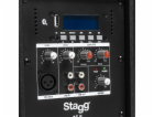 Stagg AS8, aktivní 8" reprobox MP3/BT/USB/TWS, 125W
