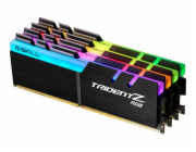 G.Skill DIMM 32 GB DDR4-3200 (4x 8 GB) Čtyřnásobná sada (černá, F4-3200C16Q-32GTZRX, Trident Z RGB, INTEL XMP)
