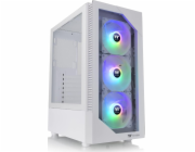 Thermaltake Pouzdro - View 200 ARGB*3 Tvrzené sklo - Sníh