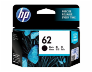 HP 62 Black Original Ink Cartridge (200 pages)