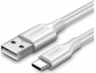 Ugreen USB USB kabel - USB -C 3,0 QC 3,0 0,25 m (bílá)