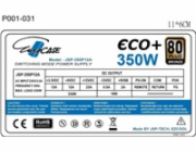 EUROCASE zdroj 350W Eco+, 120mm, 80+ Bronze, ATX