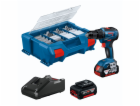 Bosch GSR 18V-55 Professional Pick&Click vc. sady prísl.