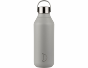 Chillys láhev na vodu serie 2 granitove sedá 500ml