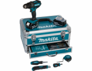 Makita DHP482RFX9 aku příklepová vrtačka