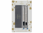 Parker IM Brushed Metal C.C. DuoSet vc. darkovy box