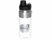 Asobu Alpine Flask Bottle White, 0.53 L
