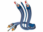 in-akustik Premium Audio Cable Phono RCA - RCA 0,75m   00...