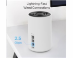 WiFi router TP-Link Deco XE75 Pro(1-pack) AXE5400, WiFi 6E, 1x 2.5GLAN, 2x GLAN / 574Mbps 2,4GHz/ 2402Mbps 5GHz/ 2402 6G