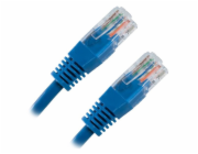 XtendLan patch kabel Cat6, UTP - 3m, modrý