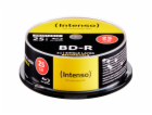1x25 Intenso BD-R 25GB printable 6x Speed, Cakebox