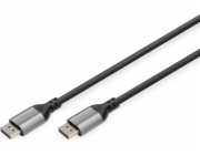 DIGITUS 8K DisplayPort Cable 1.4 Version, 60Hz, DP/DP, black 2m