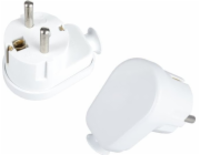 Montis Odnímatelná úhlová zástrčka Uni-Schuko WT-16U bílá Montis MT018-B POLISH produkt
