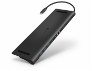 CONNECT IT USB-C dokovací stanice, 11v1 (2xHDMI), externí, antracitový