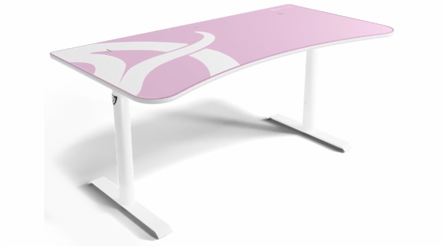AROZZI herní stůl ARENA Gaming Desk White Pink