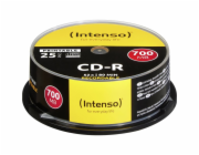 INTENSO CD-R Cake Case 700MB PRINT 25ks