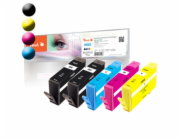 PEACH kompatibilní cartridge HP No 655 MultiPack Plus, InkLevel, 2x19, 3x12 ml. 