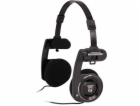 KOSS sluchátka Porta Pro BLK, 15Hz - 25kHz, 101dB/mW, 3.5...