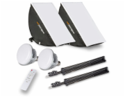 Walimex pro LED 60W Softbox 40x60cm Bi color Kit 2